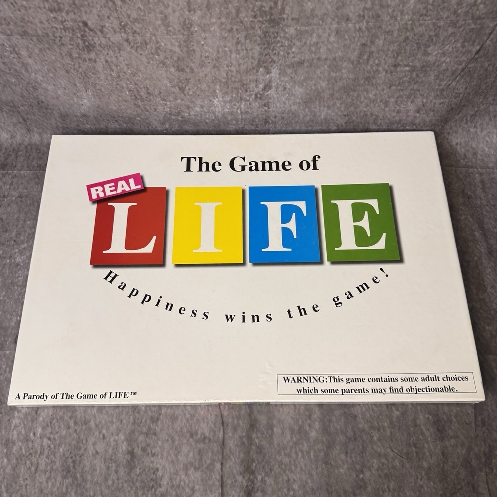 The Game of Real Life Board Game Parody Chris Pender Complete